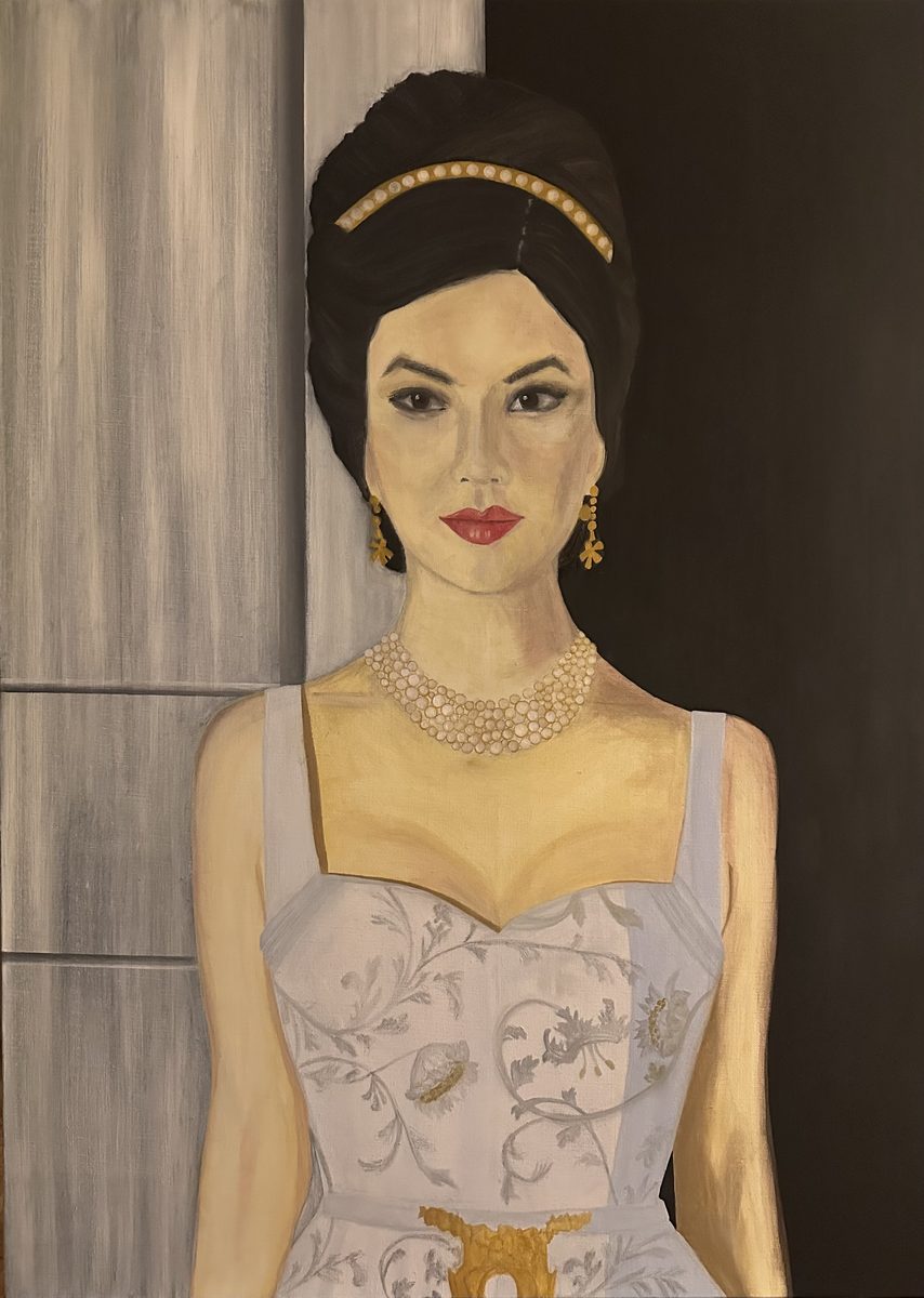 The Open Door — oil on canvas